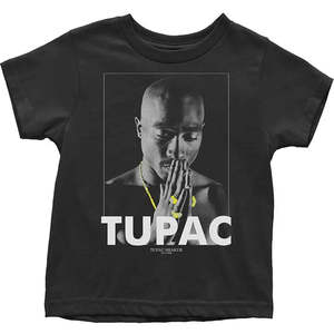 Tupac: Tupac - Praying - Toddler Black T-Shirt