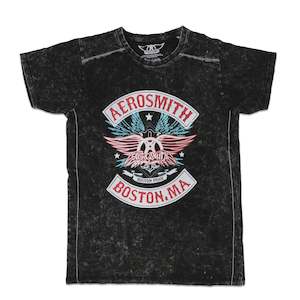 Aerosmith: Aerosmith - Boston Pride - Black T-Shirt
