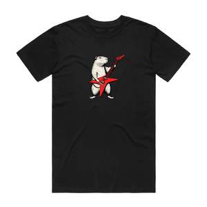 Available For Discount Codes: Guitar Capy - Music T-Shirt - Black