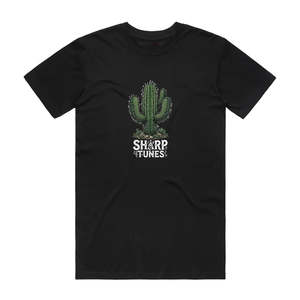 Sharp Tunes - Music T-Shirt - Black