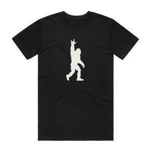 Rock Bigfoot - Graphic T-Shirt - Black