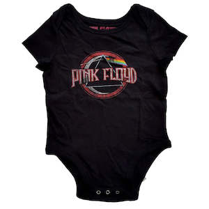 Baby Onesies: Pink Floyd - Dark Side of the Moon - Baby Black Onesie