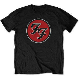 Foo Fighters: Foo Fighters - Classic Logo - Black T-Shirt