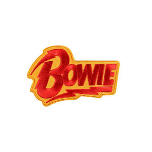 David Bowie: Bowie Patch - Logo (Iron On)