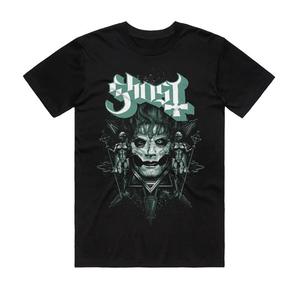 Ghost: Ghost - Cyberpapa - Black T-shirt