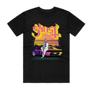 Ghost: Ghost - Miami Vice - Black T-shirt