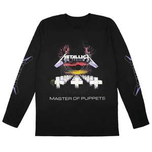 Long Sleeves: Metallica - Master of Puppets - Black Long Sleeve