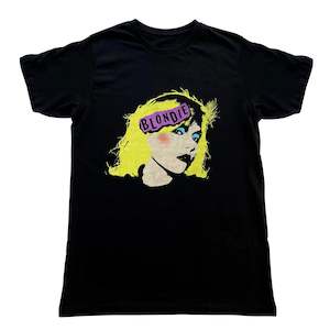 Blondie: Blondie - Punk Logo - Black T-Shirt