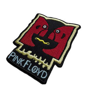 Pink Floyd Patch - Division Bell Red Heads v2 (Iron On)