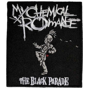 My Chemical Romance: My Chemical Romance Patch - Black Parade Cover (Iron On)