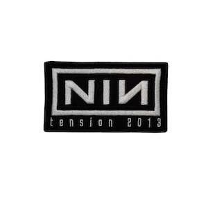 Nine Inch Nails: Nine Inch Nails Patch - Tension 2013 (Iron On)