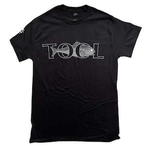 Metal T Shirts: TOOL - Fish Black T-Shirt (W/Back)