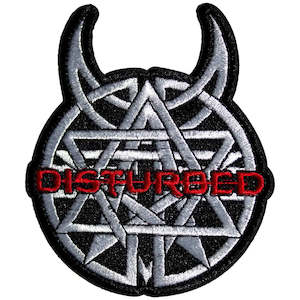 Disturbed Patch - Logo (Iron On)