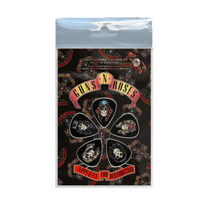Guns N Roses T Shirts: Guns N' Roses - Faces - Guitar Pick Set