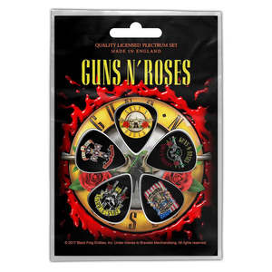 GNR - Bullet Logo - Guitar Pick Set