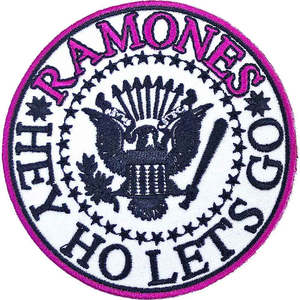 Ramones: Ramones Patch - Hey Ho Lets Go (Iron On)