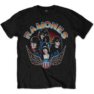 Ramones - Vintage Wings - Black T-Shirt