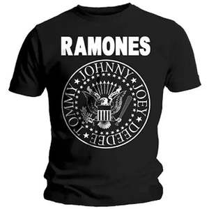 Ramones - Presidential Seal - Black T-Shirt
