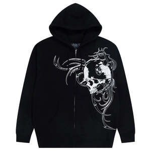 Streetwear: Metal Mulisha - WAR PAINT Heavy Duty Zip Hoodie (w/Back)