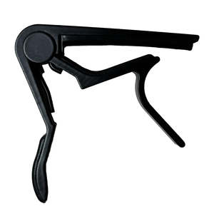 Streetwear: Guitar Capo for Acoustic and Electric Guitars Single Handed Capos Black