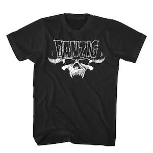 Danzig: Danzig - Skelly Logo - Black T-Shirt