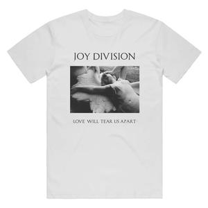 Joy Division: Joy Division - Love Will Tear Us Apart - White T-shirt