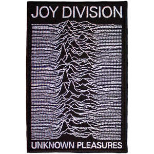 Joy Division: Joy Division Patch - Unknown Pleasures (Iron On)