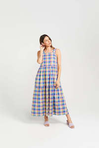 Ladies Dress: Thing Thing Ziggy Zag Dress Summer Picnic