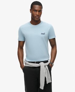 Men's t-shirt: Superdry Essential Logo Tee China Blue
