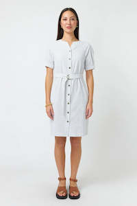 Sylvester Summer Stripe Dress White