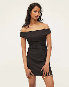 Dominique Healy Vera Mini Dress Black