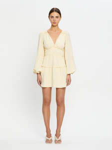 Kivari: Kivari Uma Mini Dress Butter