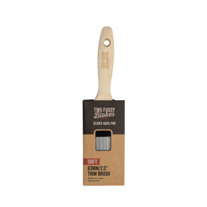 Products: GLIDER AQUA PRO 50mm Paint Brush for Water-Based Paints Two Fussy Blokes