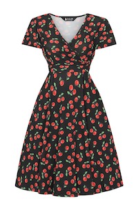 Lady Vintage: Black Cherry Mini Lyra