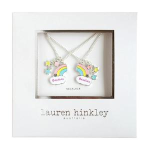 Necklace: Besties Necklace by Lauren Hinkley
