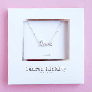 Necklace: Love Necklace | Lauren Hinkley