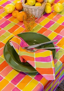 Home: Fruit Salad Cotton Linen Tablecloth