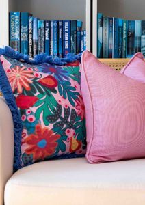 Home: Cushion - Wilderness Pink
