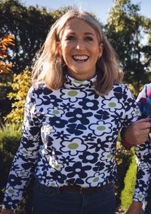 Roller Turtleneck - Bouquet Navy