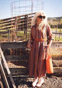 Peta Shirt Dress - Long Lines Retro