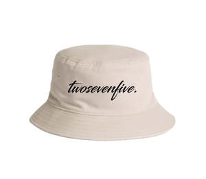 Bone Script Bucket Hat