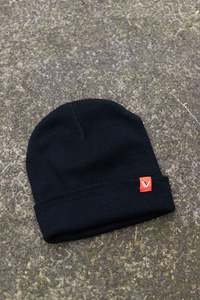 Black Twosevenfive 2.0 Cuff Beanie