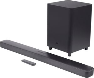 Products: JBL Bar 5.1 Soundbar with Built-in Virtual Surround, 4K and 10" Wireless Subwoofer
