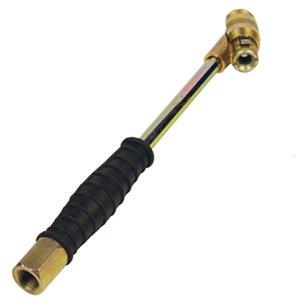 Inflators Gauges: Pcl Twin Clip On Connector Open End - Black