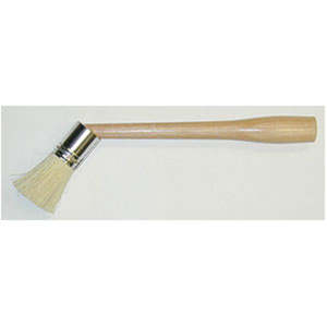 Lube Brush Wood Handle - Angled Usa