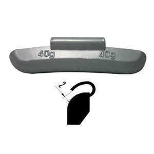 50Gm Pb Steel Rim W/Weight (50) (5Bg)