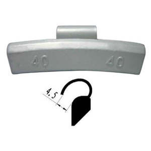 30Gm Pb Clip On Mag Wt (100) (5Bg)