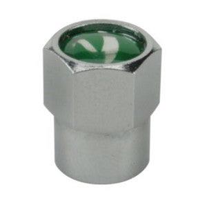 Caps Cores: Nitrogen Valve Cap Chrome (100) N2