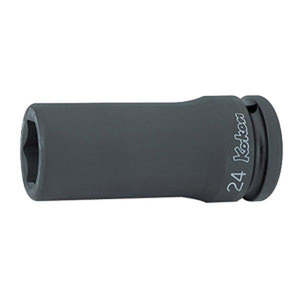 Impact Sockets: 18Mm X 3/4Dr Deep Impact Socket Ko-Ken
