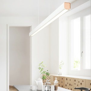 Lighting Fixtures: MUMU 1200 LED Pendant White